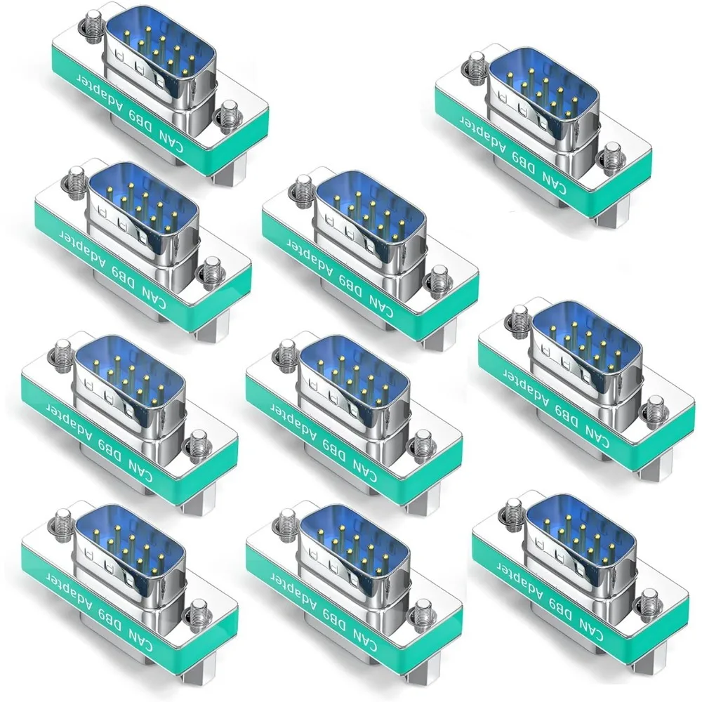 

DB9 CAN Bus Terminal Сопротивление 120 Ом D-SUB 9-контактный RS323 Последовательный разъем «папа-мама» Адаптер-CAN DB9