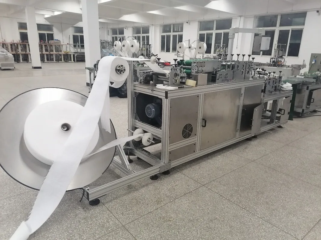 Fully Automatic Disposable Slipper Making Machine Nonwoven Welding And Stacking Device