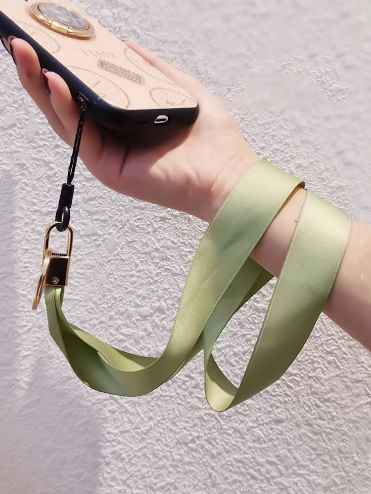 Phone Lanyard Neck Cord Universal Mobile Phone Case Accessories Detachable Keychain Rope Chain Work Card U Disk Women Lanyard