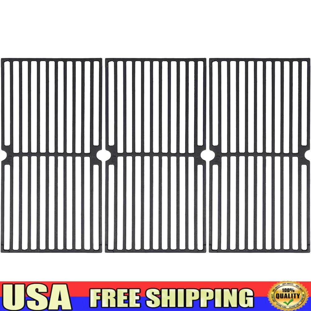 

Сменные решетки для гриля с фарфоровым покрытием Brinkmann, барбекю, совместимые с серией 810, 3 шт., прочные, для приготовления пищи на открытом воздухе в помещении