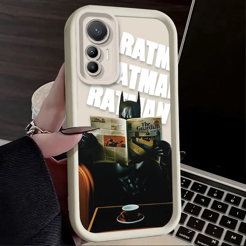 Bat Spider BatMan Phone Case for Xiaomi POCO X6 X5 X4 GT X3 NFC F3 F4 F5 F6 M6 Pro 4G M5S C65 13T 12T 11T 13 12 11 Lite 5G NE