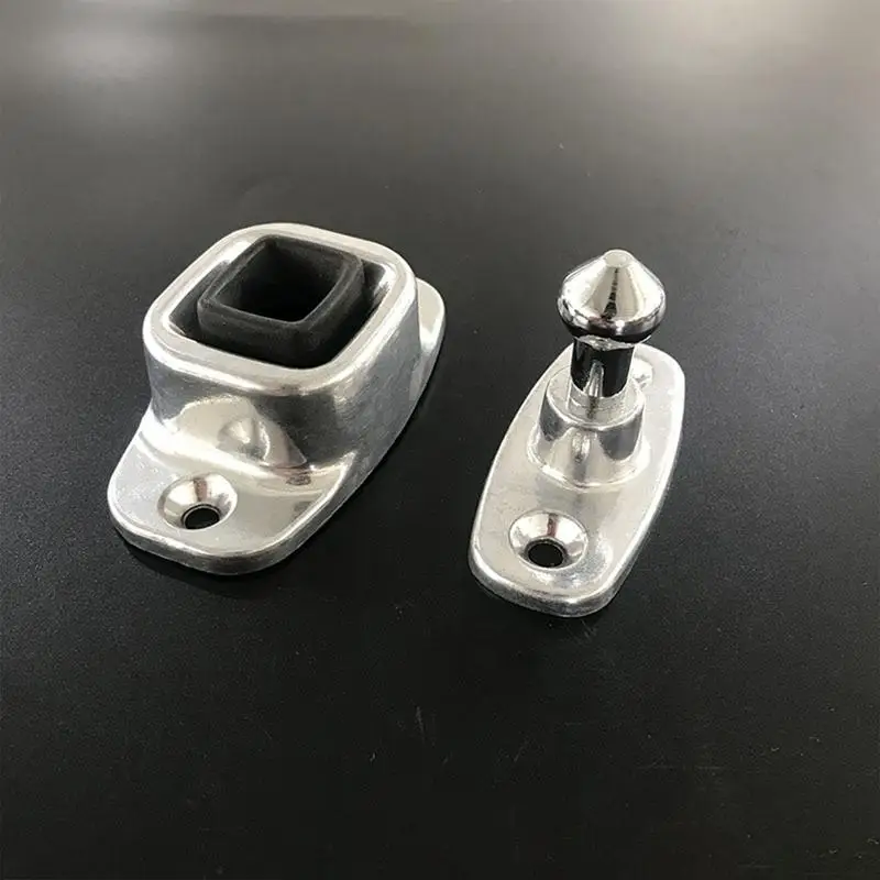 1 قطعة مزلاج باب القافلة مقصورة الأمتعة مزلاج الباب متنقل مكافحة سرقة قفل أمان الباب مزلاج قوس RV اكسسوارات #6