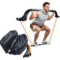 High Quality Adjustable Resistance Bands Bow  Gym Weightlifting Workout Equipment Set