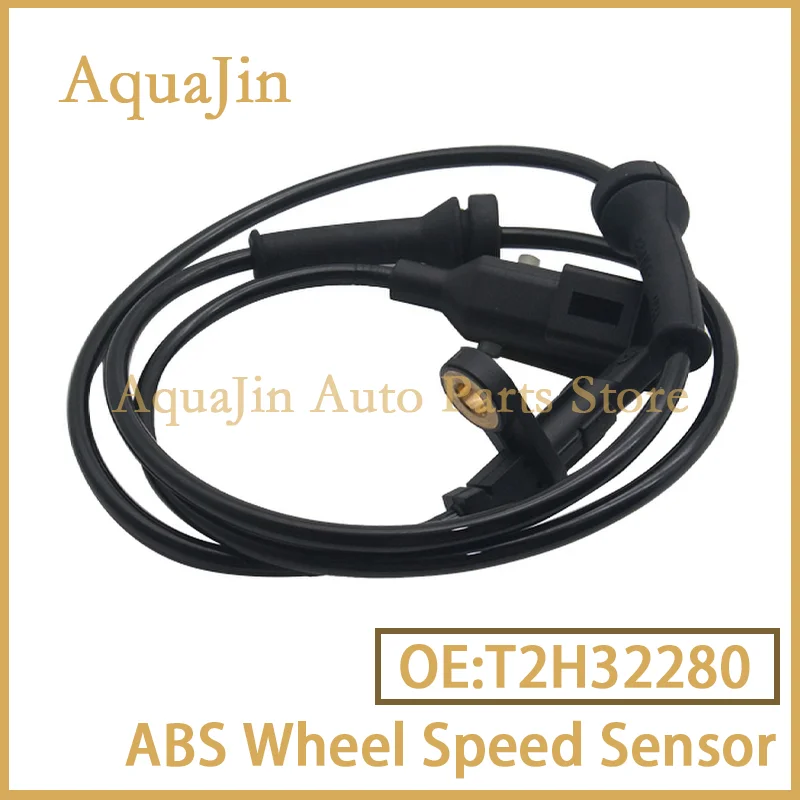 T2H32280 Front Left Right ABS Wheel Speed Sensor For Jaguar XE Range X760 XF X260 2.0 3.0 2016~2023 2018 2020 2022 Fits OEM Auto