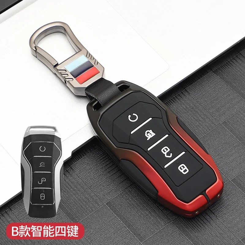 

Car Key Case Full Cover Shell Holder Protection For BYD Tang EV600 Han EV Yuan ATTO 3 Song PLUS Pro MAX DMI Qin Auto Accessories