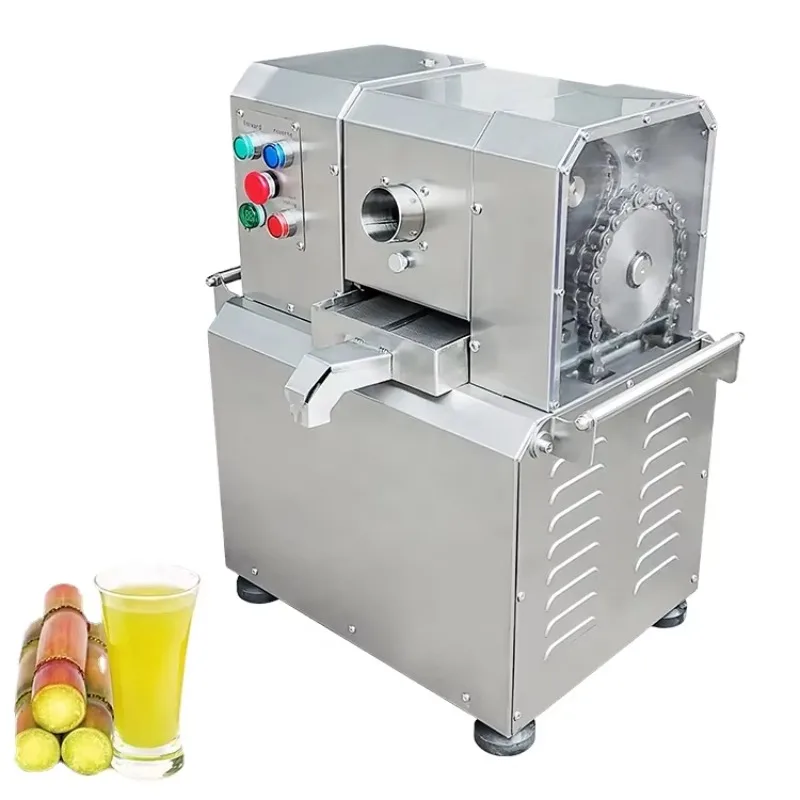 Direct Sale New 220V Desktop Commercial Sugarcane Juicer Machine Juice Extractor for Hotels Farms Processing Sugar Cane Juice