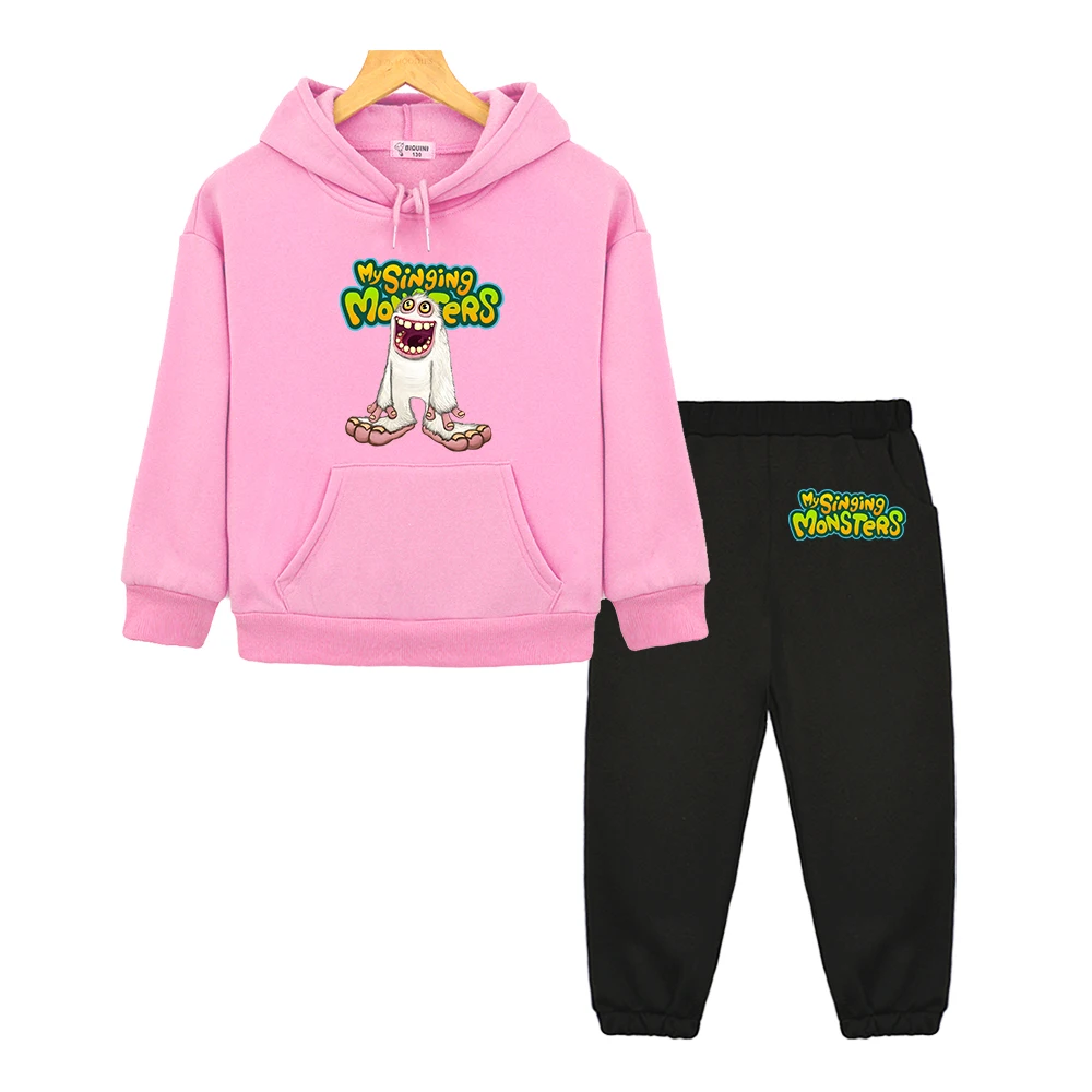 Game Cartoon My Singing Monsters Hoodies Casual Kawaii Graphic Printing Sweatshirts Boys and Girls Children Cute Pullovers Soft