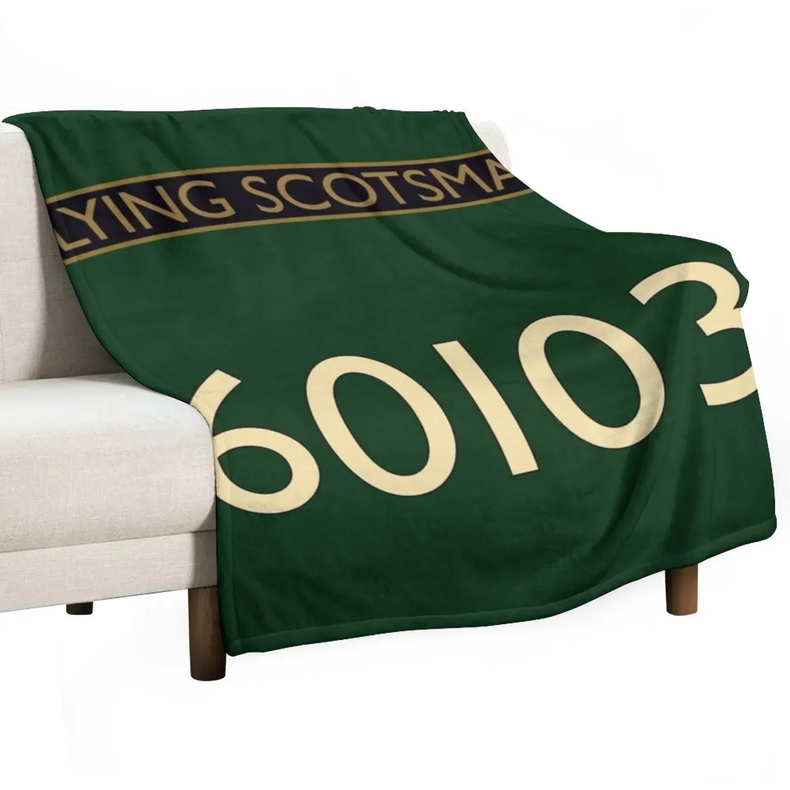 Flying Scotsman 60103 Throw Blanket Luxury Thicken Bed Fashionable manga Luxury Brand Blankets