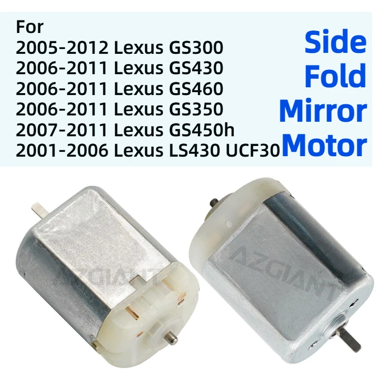 Mirror Motor for Lexus GS300 GS430 GS460 GS350 GS450h LS430 UCF30 Car Parts Side Wing Outer Rearview Fold Mirrors Repair Power