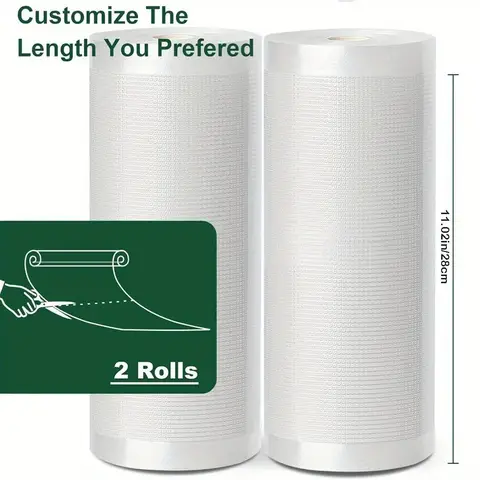 진공 실러 가방 식품 저장 보호기 상업 등급 질감 식품 롤 가방, 식사 요리용 가방