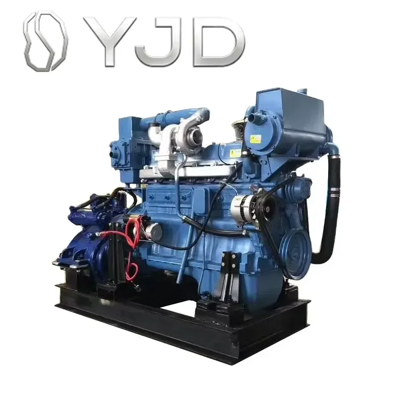 Factory Direct Sale of 180hp Water-cooled Diesel Boat Engine With Marine Gear Box Marine Engine Inboard