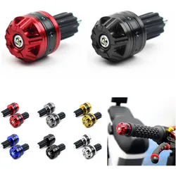 1 Pair Aluminum Alloy Motorcycle Handlebar Plug End Universal 7/8