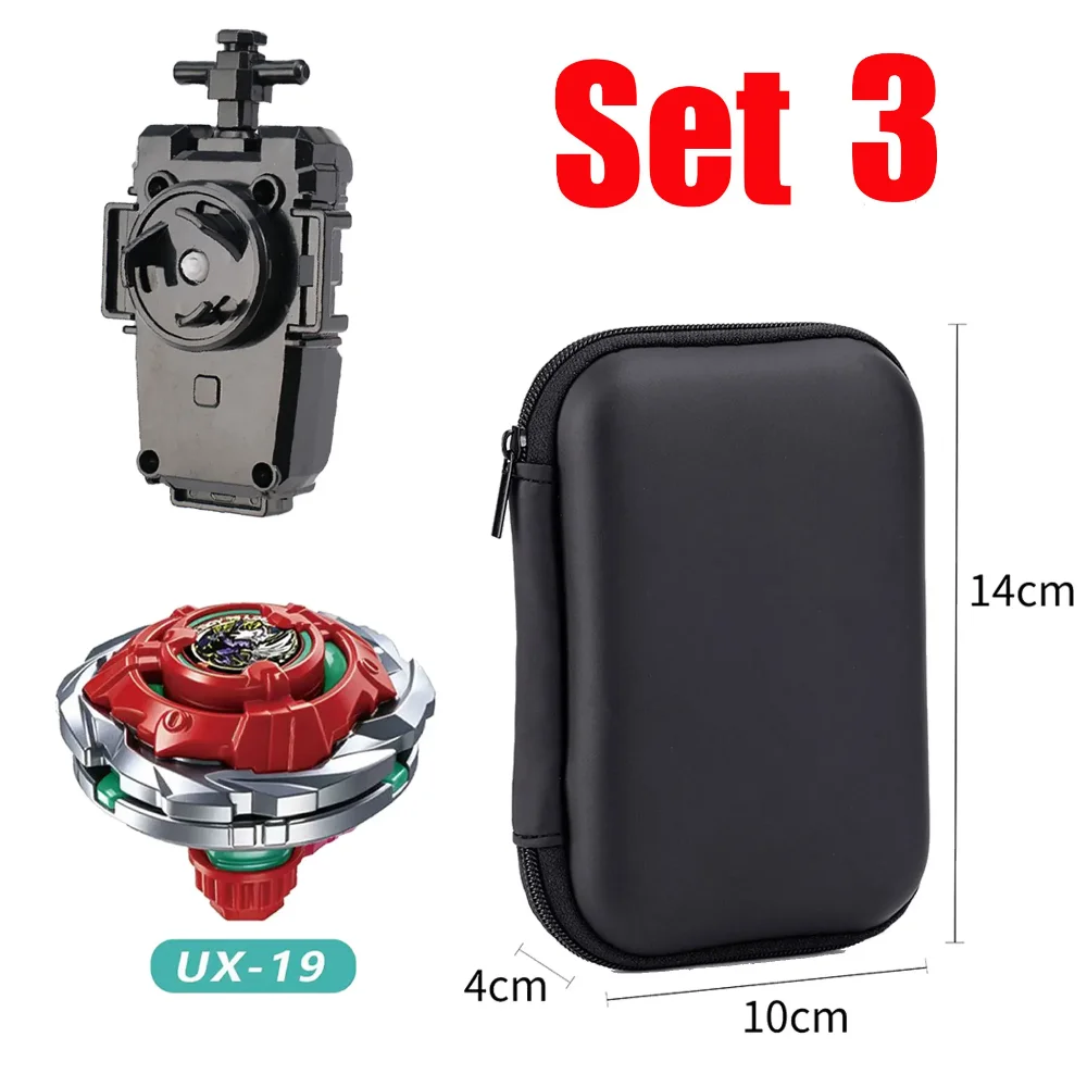 Spinning Top Set Battling Toys BX-49 Starter DranStrike 4-50FF CX-18-1 CX13-1 CX13-2 UX18 UX19 with Transmitter Gift