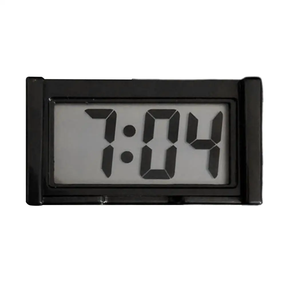 AliExpress NONE Dashboard Clock Adhesive Digital Watch Small Clock for Women Men Car Motorcycle Truck Boat Bike Classroom Fridge