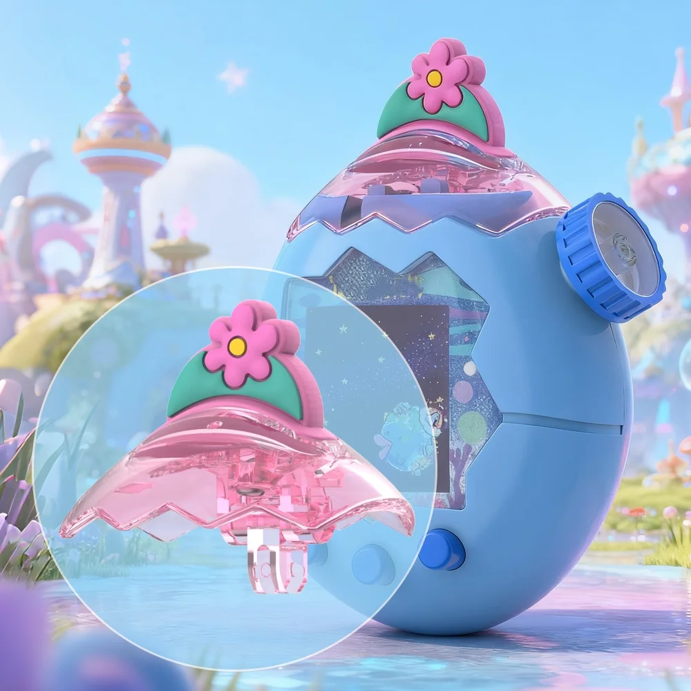 زينة شفافة للغطاء العلوي لـ Tamagotchi Paradise، ملحقات وحدة التحكم في الألعاب #4