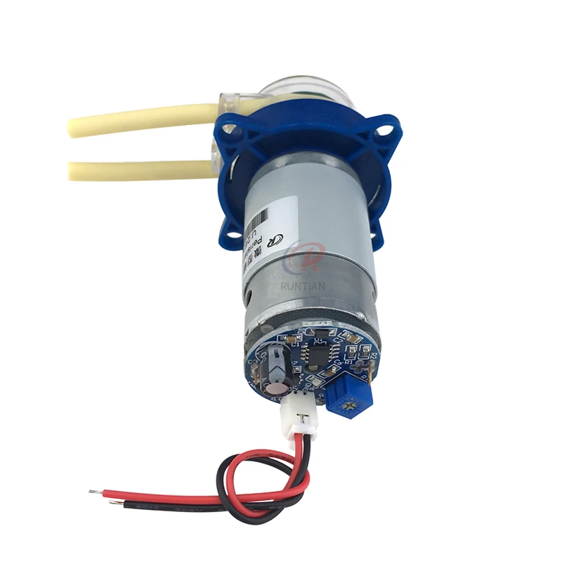 DC 24V 7w Adjustable Speed Peristaltic Pump for Nocai Xenons inkjet printer 150-200ml/min Micro-peristaltic pump