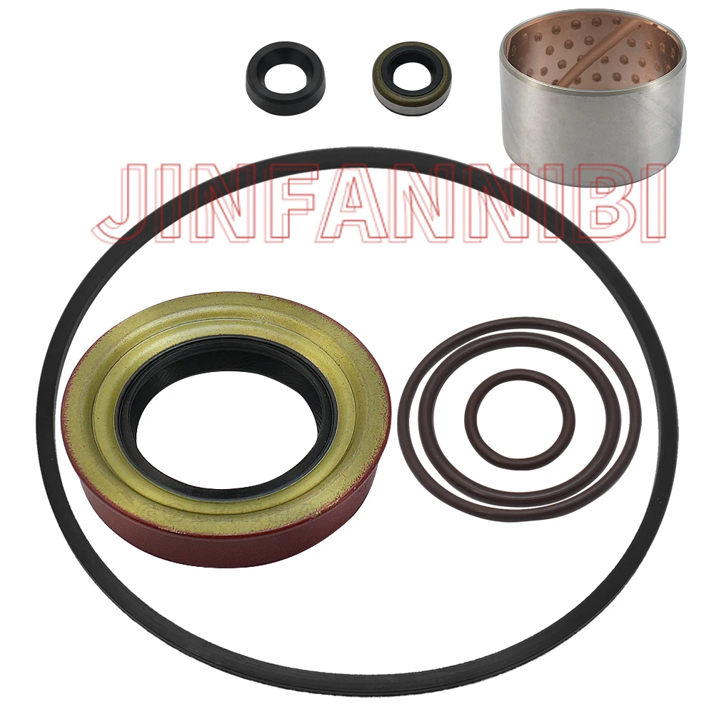 Complete Transmission Extension Housing Reseal Kit with Bushing for TH350 TH350C