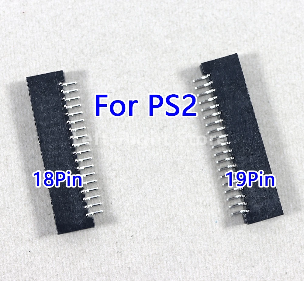 10pcs For Sony PS2 18Pin 19Pin Key Film Socket Flex Ribbon Flex cable Connect Port Conductive Film Socket Connector