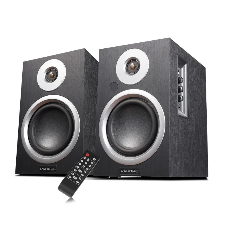 

Home 2.0 Active Hi-Fi Bookshelf Speakers Living Room Stereo Sound Speaker System With USB, AUX , BT , Function