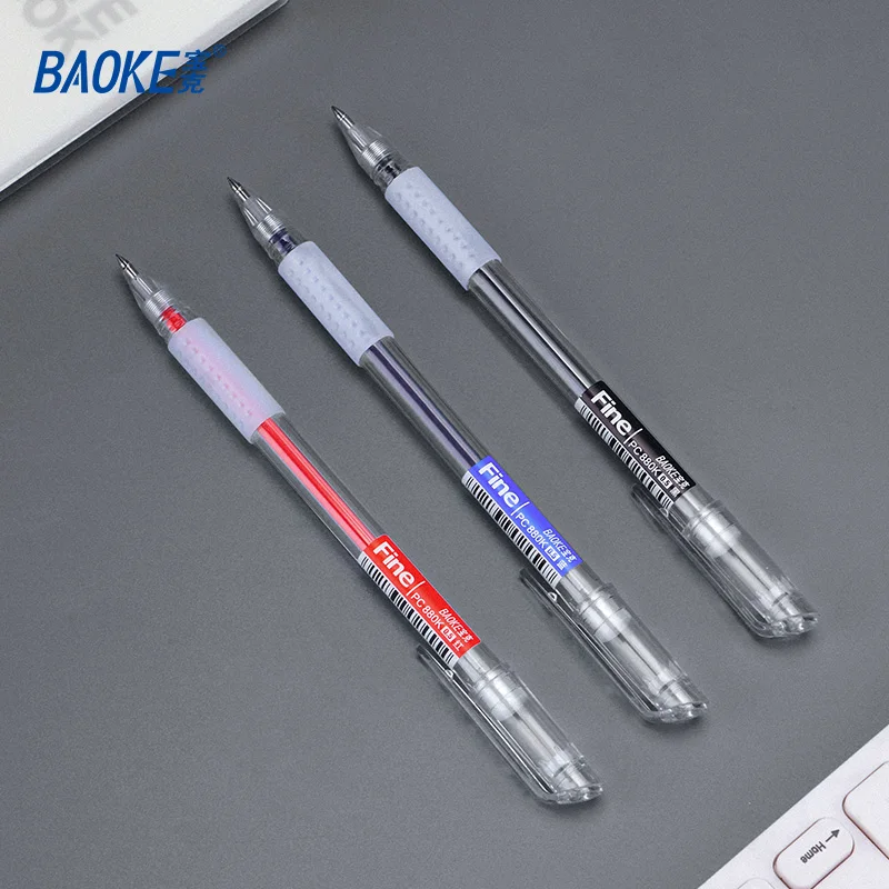 Imagem -03 - Baoke-grande Capacidade Office Gel Pen Pc880k 05 mm