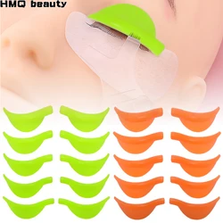 New 5Pair/pack Silicone Eyelash Perm Pad Recycling Lashes Rods Shield Lifting 3D Eyelash Curler Makeup Accessories Applicator