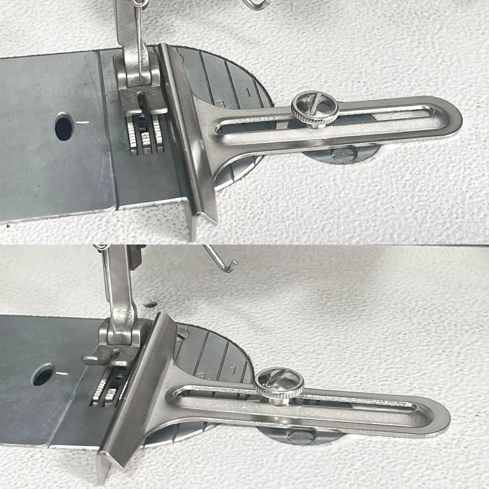 1 PCS Sewing Machine T Gauge Edge Guide With 2 Thumb Screws For Singer Brother Juki Industrial Sewing Machine Accessories view 5