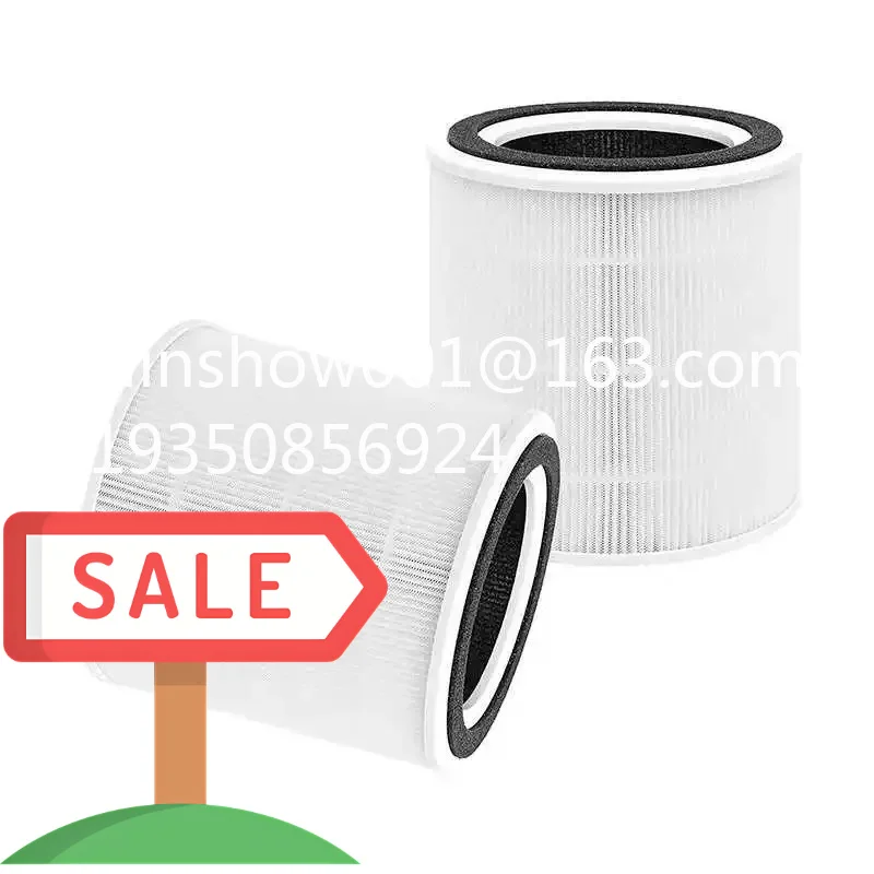 AP005 Replacement Filters for TaoTronics TT-AP005 Air Purifier, H13 True HEPA and Activated Carbon Filter Accessories