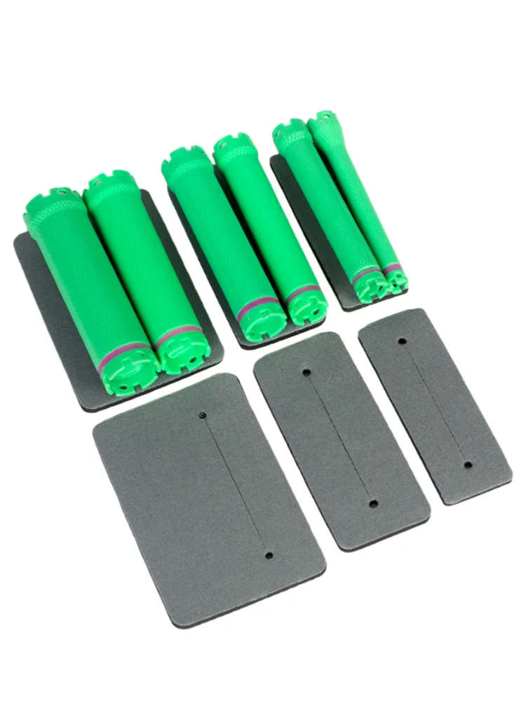 

20 шт./пакет, профессиональные термостойкие пенопластовые подушечки для салона, цифровая химическая завивка, многоразмерная изоляционная резиновая защита, инструменты для укладки волос