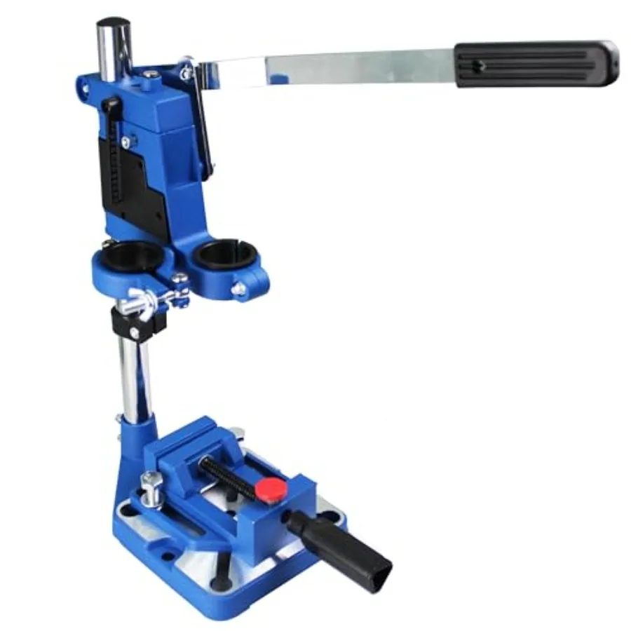 

R Drill Press Rotary Tool Workstation Stand with Wrench- 220-01- Mini Portable Drill Press- Tool Holder- 2 inch Depth- Ideal fo