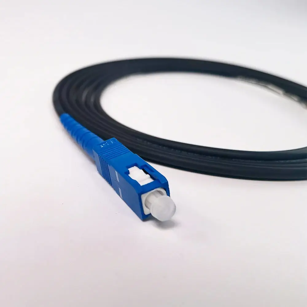 Fiber Optic Patch Cord SC/UPC-SC/UPC black(1M/2M) and white(1M/1.5M/2M) 3.0mm Single mode cable fibra optica fiber optic cable