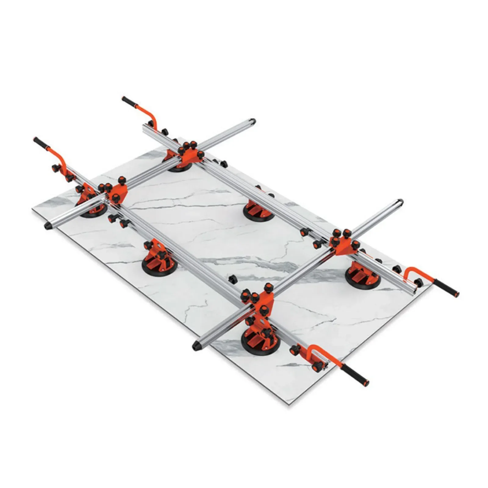 TB3200 Heavy Duty Vacuum Suction Cup Transportation Tool Lifting Rack Slab Lifter for Moving Glass Tile Tools