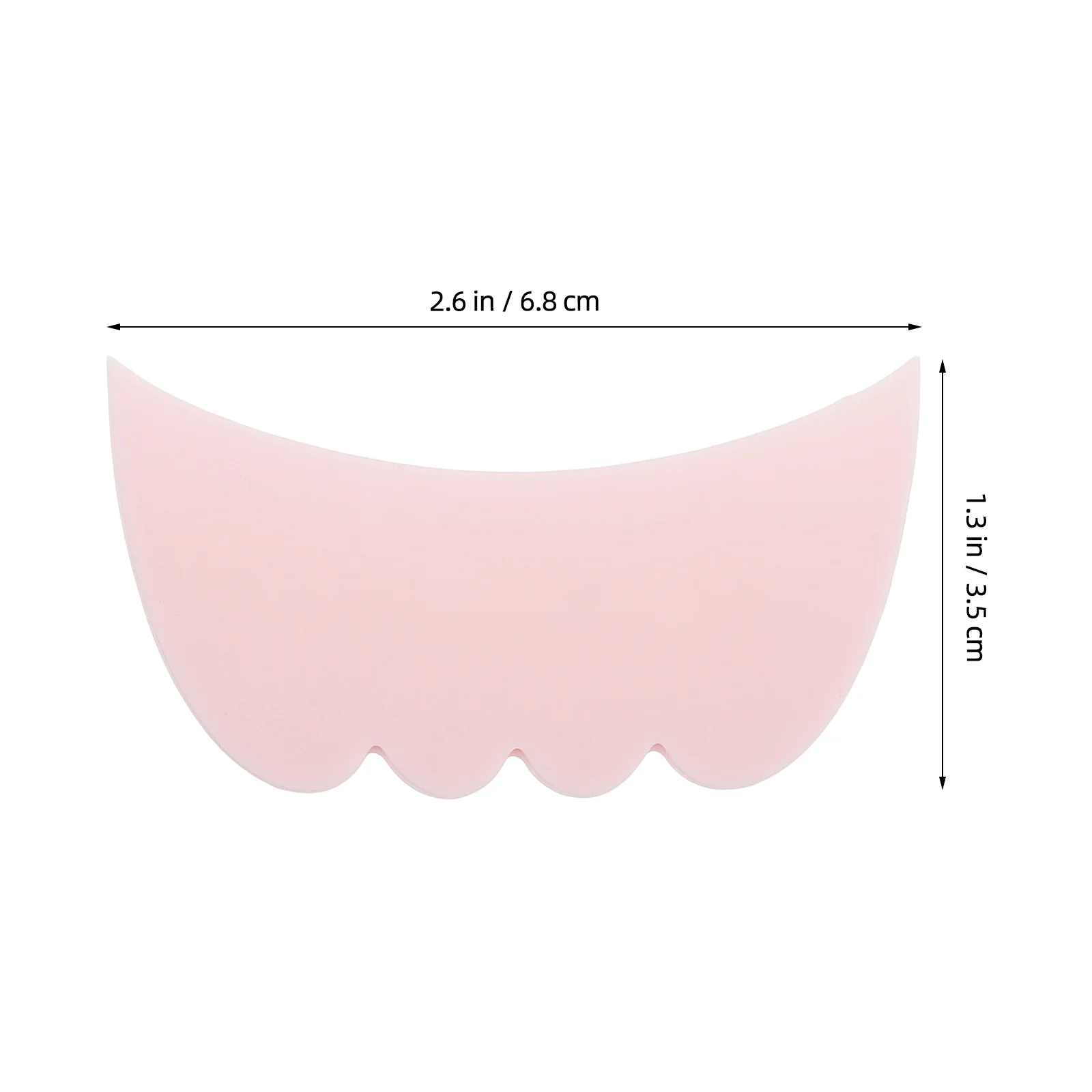 2 uds protector de maquillaje de ojos de silicona máscara protector de pestañas delineador de ojos herramienta de plantilla para una aplicación precisa de sombra de ojos