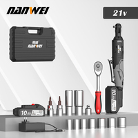 NANWEI 50/65Nm Cordless Electric Impact Wrench 3/8\