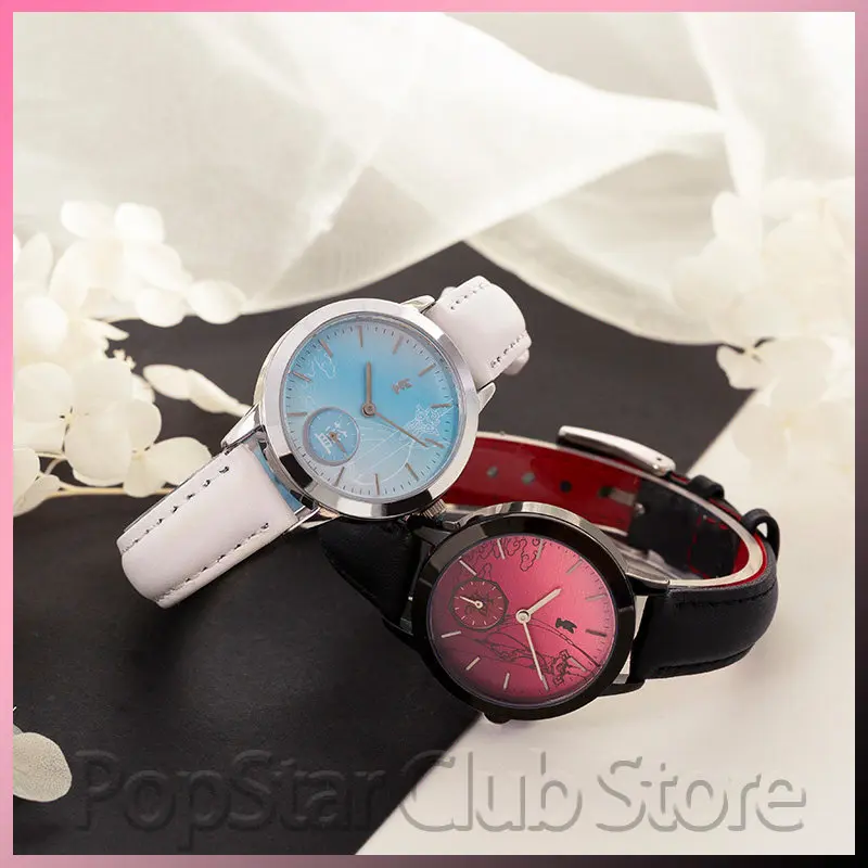 

Оригинальные кварцевые часы Mo Dao Zu Shi: аниме-аксессуар, декоративная рамка, кожаный ремешок, часы Вэй Усянь и Лань Ванцзи, подарки на день рождения для косплея