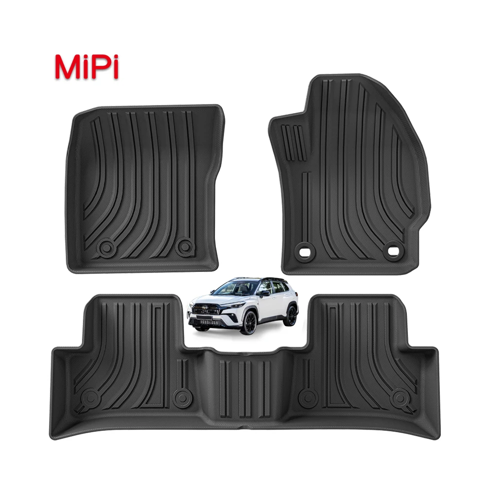 

Hot Selling Car Floor Mat for Toyota Corolla Cross 2019-2023 TPE 7D Car Mat Waterproof Custom Car Foot Mat