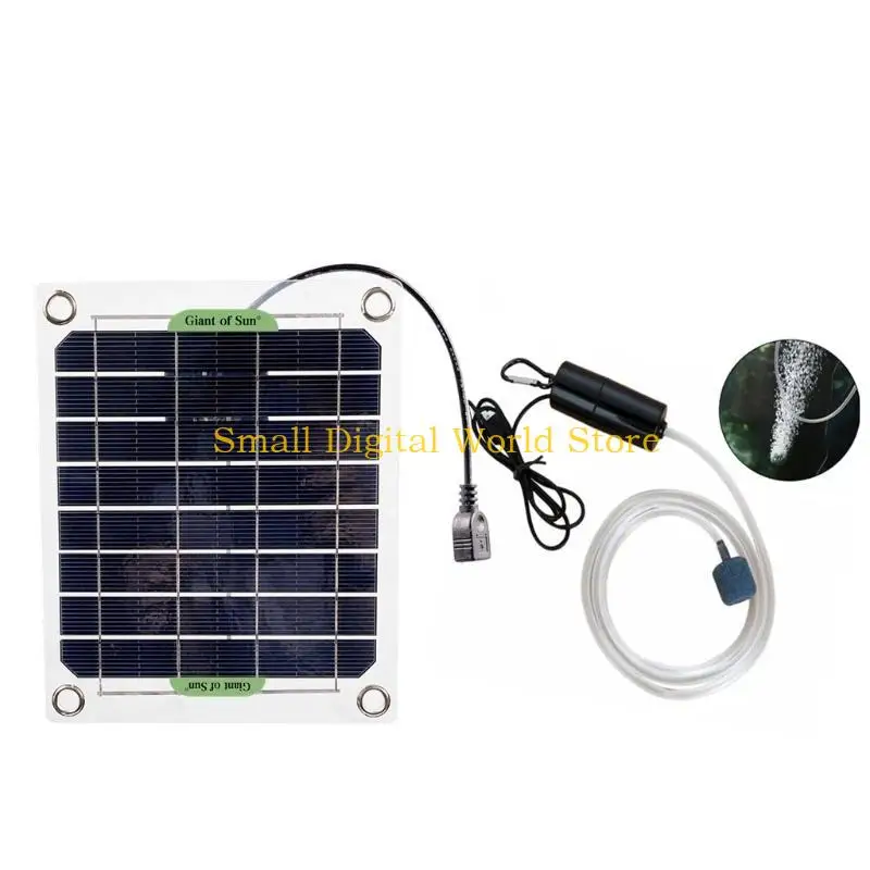 77B -Fisch für Freien Sauerstoffdiffusor Pumpe Solar angetrieben