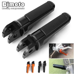 For APRILIA SHIVER 750 900 Motorcycle Front Foot Pegs Rider Pedal For K-TM 125 200 390 DUKE Duke125 Duke200 Duke390