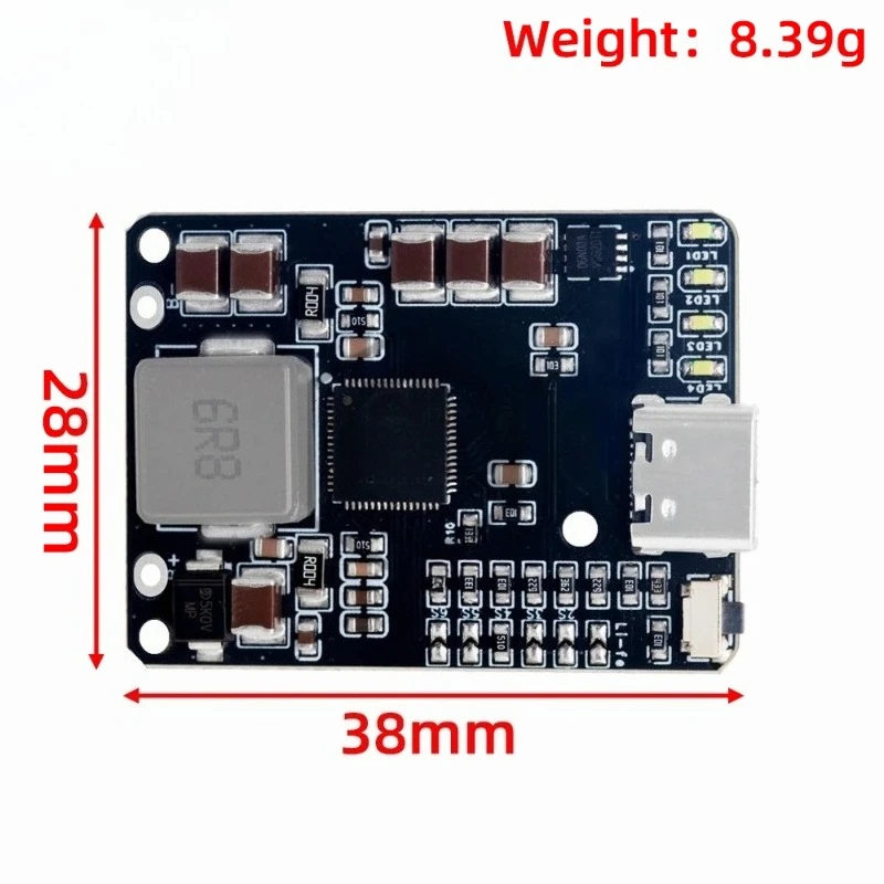 IP2369 45W BMS Lithium Battery Charger – 2S~6S (3S/4S/5S) Charge Discharge for Li-ion/LiFePO4 Power Banks Drones