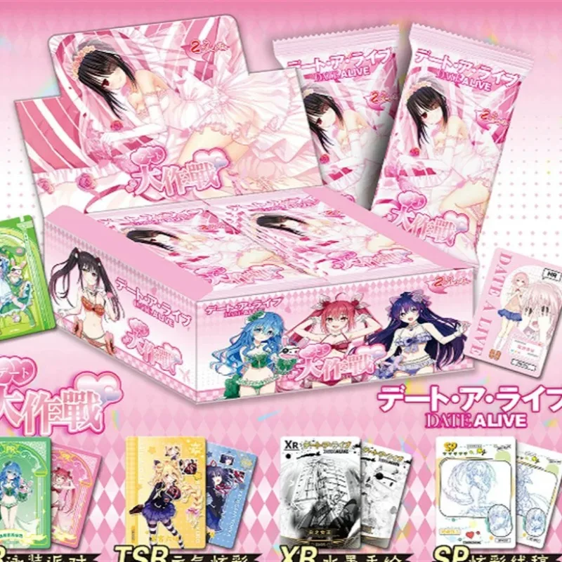 Shiny Color Party Collection Anime Waifu Goddess Cards Enchanted Lattice SLR Holographic Rare Commemorative Card for Card Fans