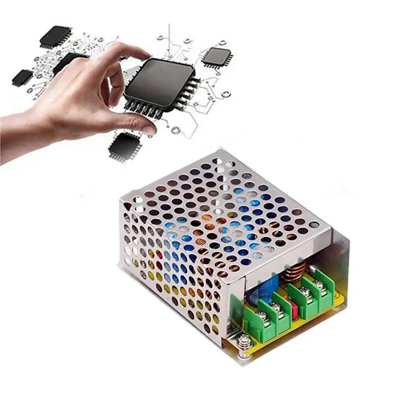 FULL-EMC Hifi Audio EMI Filter Machine DC LC Low Pass High Frequency Switching Power Supply Ripple Filter 20A