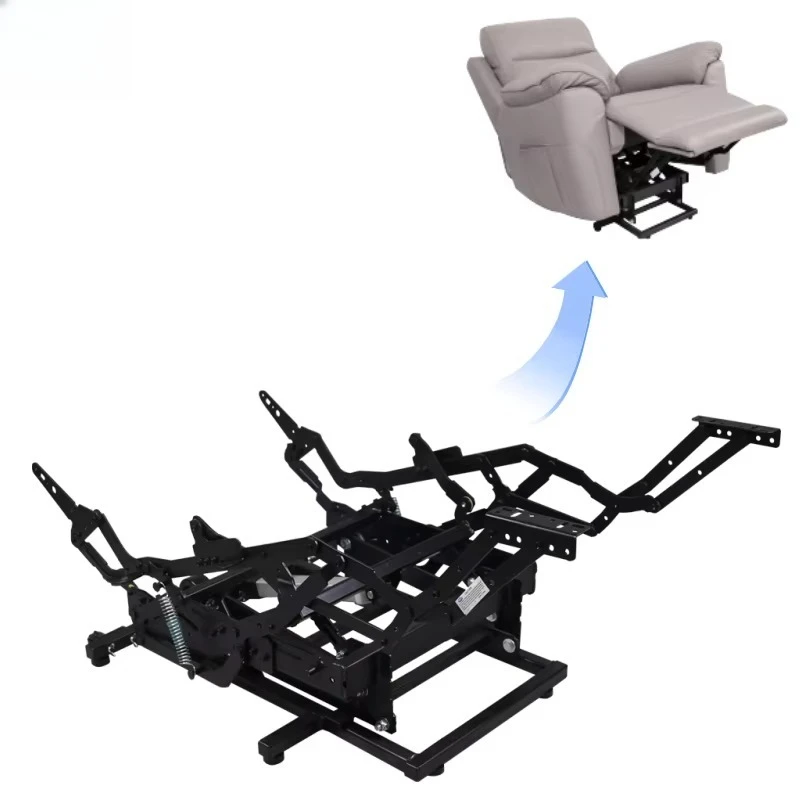 Manual recliner, sofa chair frame folding components, mechanism metal single/heart-shaped chair/3-seat folding custom extension