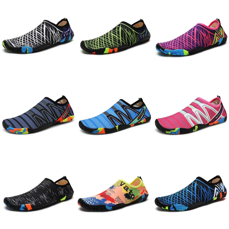 Quick-Drying Beach Water Shoes Unisex Swimming Aqua Slippers Seaside Barefoot Surfing Upstream Sneakers Women Men Light Sandals