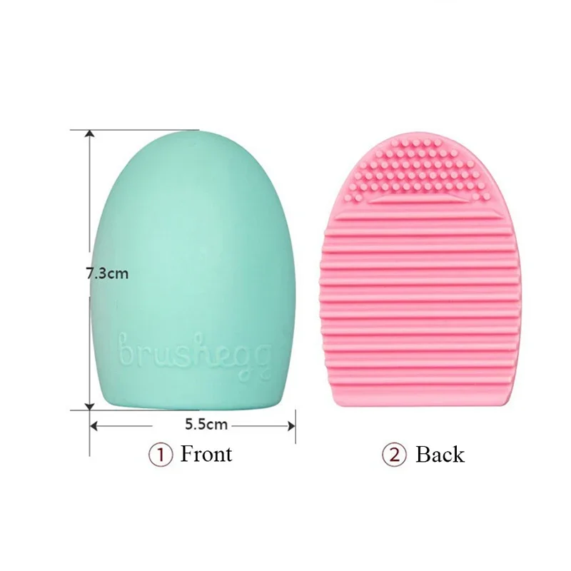 Makeup Brushes Cleaner Silicone Pad Mat Cosmetic Eyebrow Brush Cleaner Tool Brush Washing Tool Scrubber Board Brush Cleaning Pad