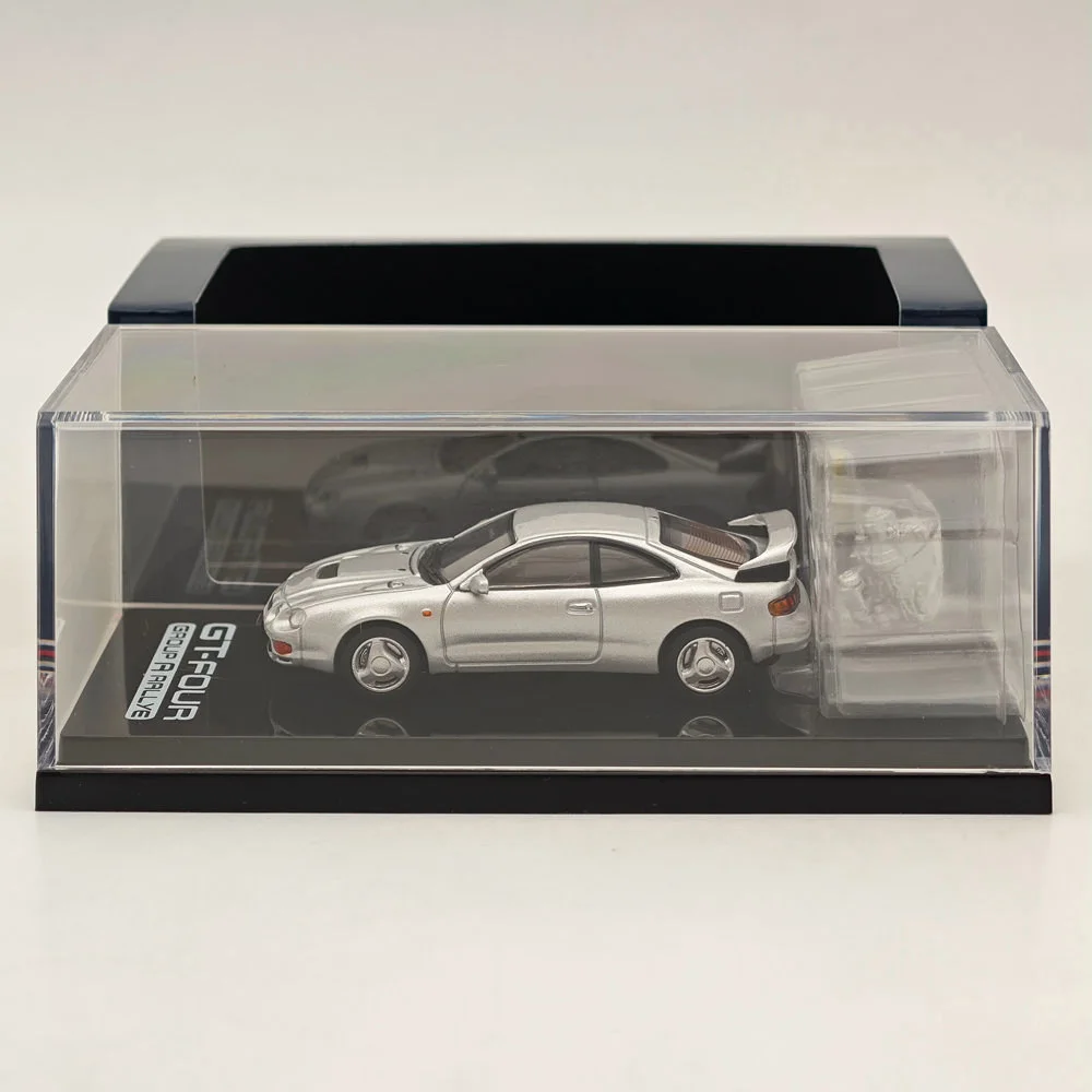 Hobby Japón 1:64 para CELICA GT-FOUR WRC Edition (ST205) con motor plateado HJ 641064 Colección de coches AS Diecast Models