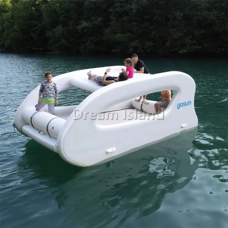 Commercial Inflatable Yacht Outdoor Sea Vacation Boat