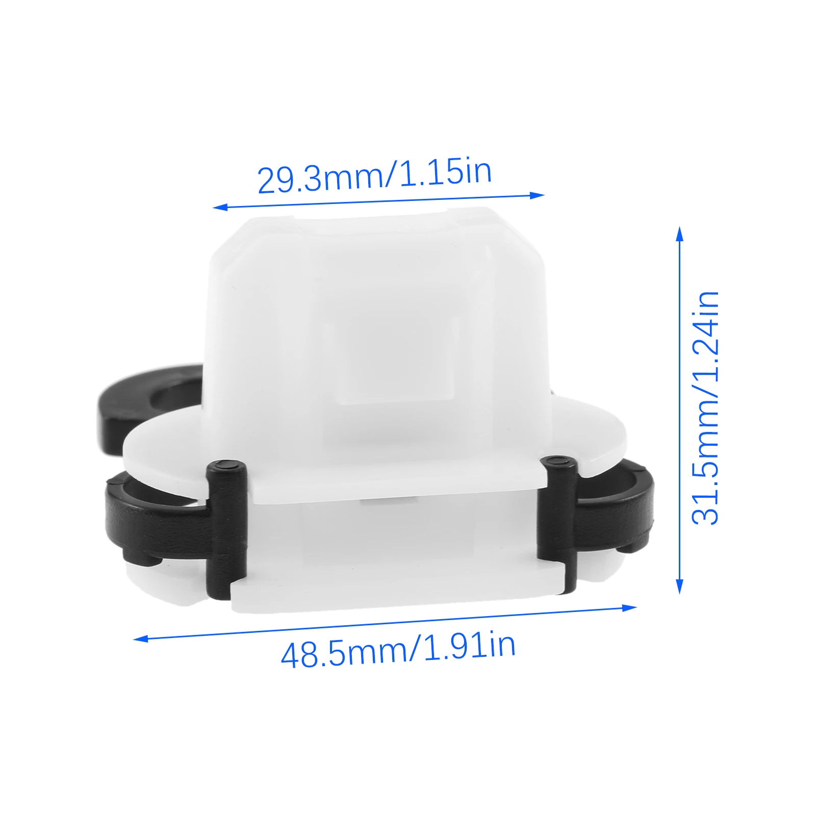 قطعة واحدة من مشبك المقعد الخلفي للسيارة من البلاستيك لميتسوبيشي جيلي بويو قفل تلقائي ومشبك ملحقات داخلية عالية الجودة
