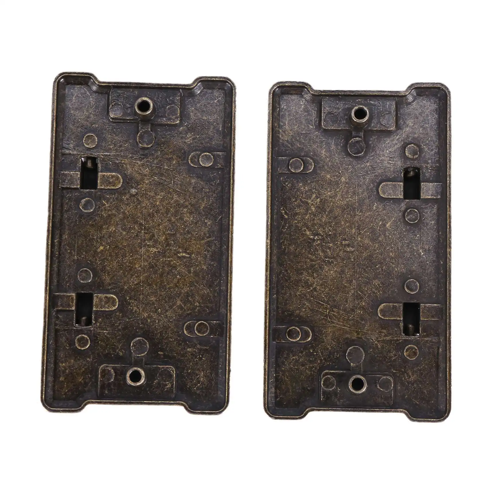 

16Pcs Vintage Antique Bronze Drawer Ring Pull Handles, Cabinet Door Furniture Handle Decoration-ABUA