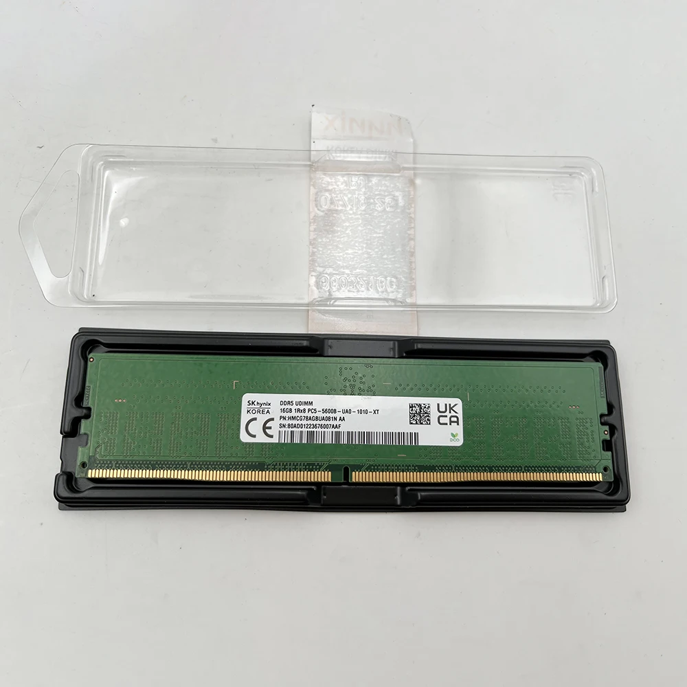 Imagem -02 - aa ba A-die para sk Hynix Ram 16gb 16g Ddr5 5600b Pc55600b-ua0 Memória Novo Hmcg78agbua081n