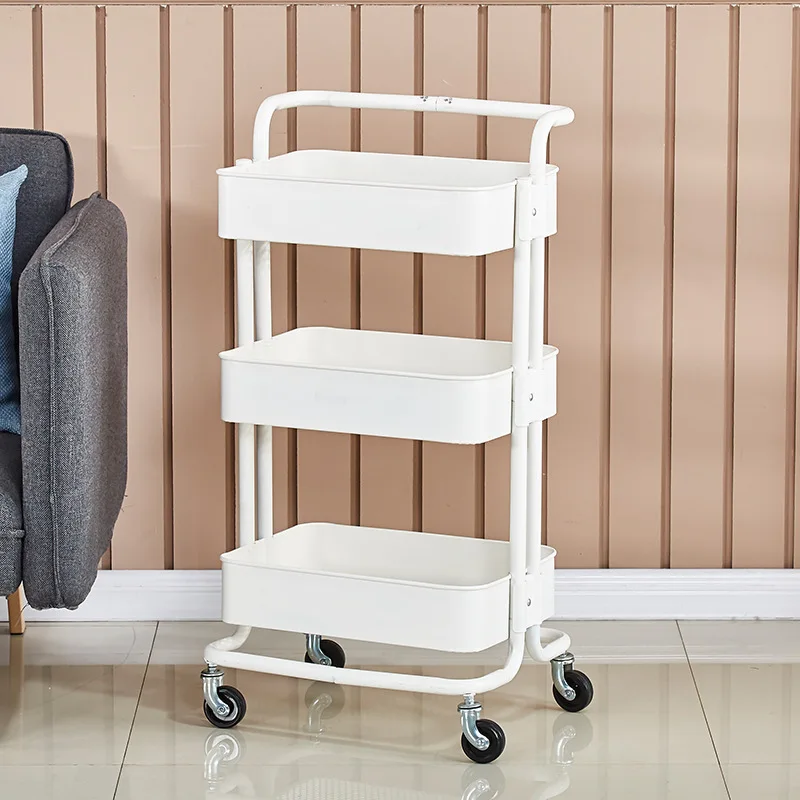 

New Trolley Beauty Salon Special Salon Tools Car Removable Shelf Beauty Salon Storage Cart Base With Rolling Wheels