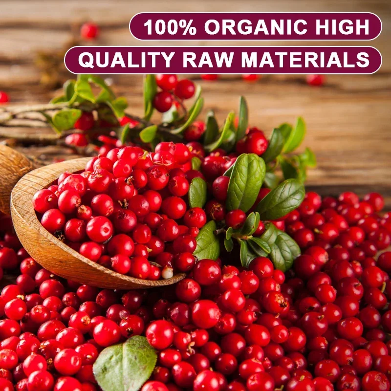 Cranberry - Supports Urinary and Bladder Health, Cleanses The Urinary Tract, Powerful Antioxidant